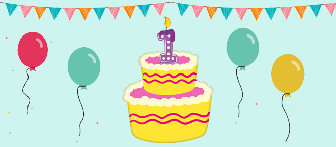 El primer cumpleaños de mi bebé